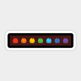 Rainbow Junimo Stardew Valley Sticker